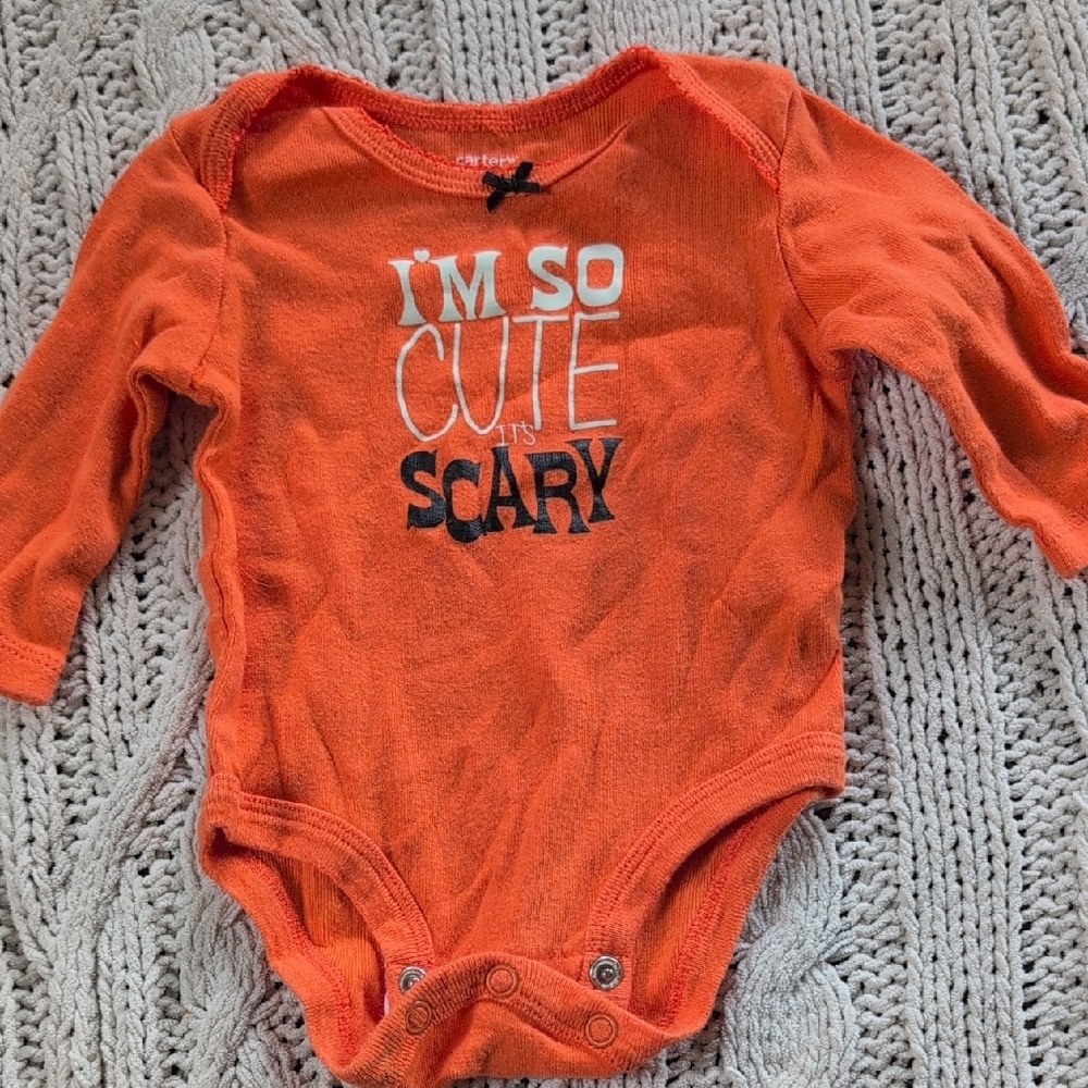 🎃 Carter's 3mo Halloween Onesie